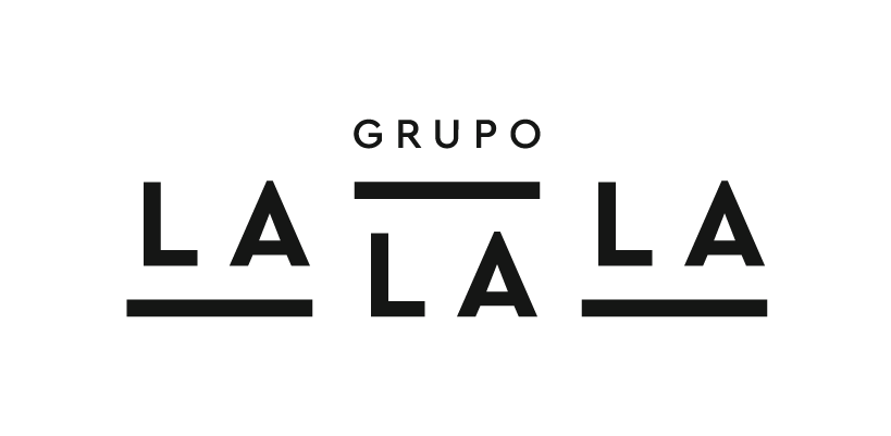 grupo lalala logo black